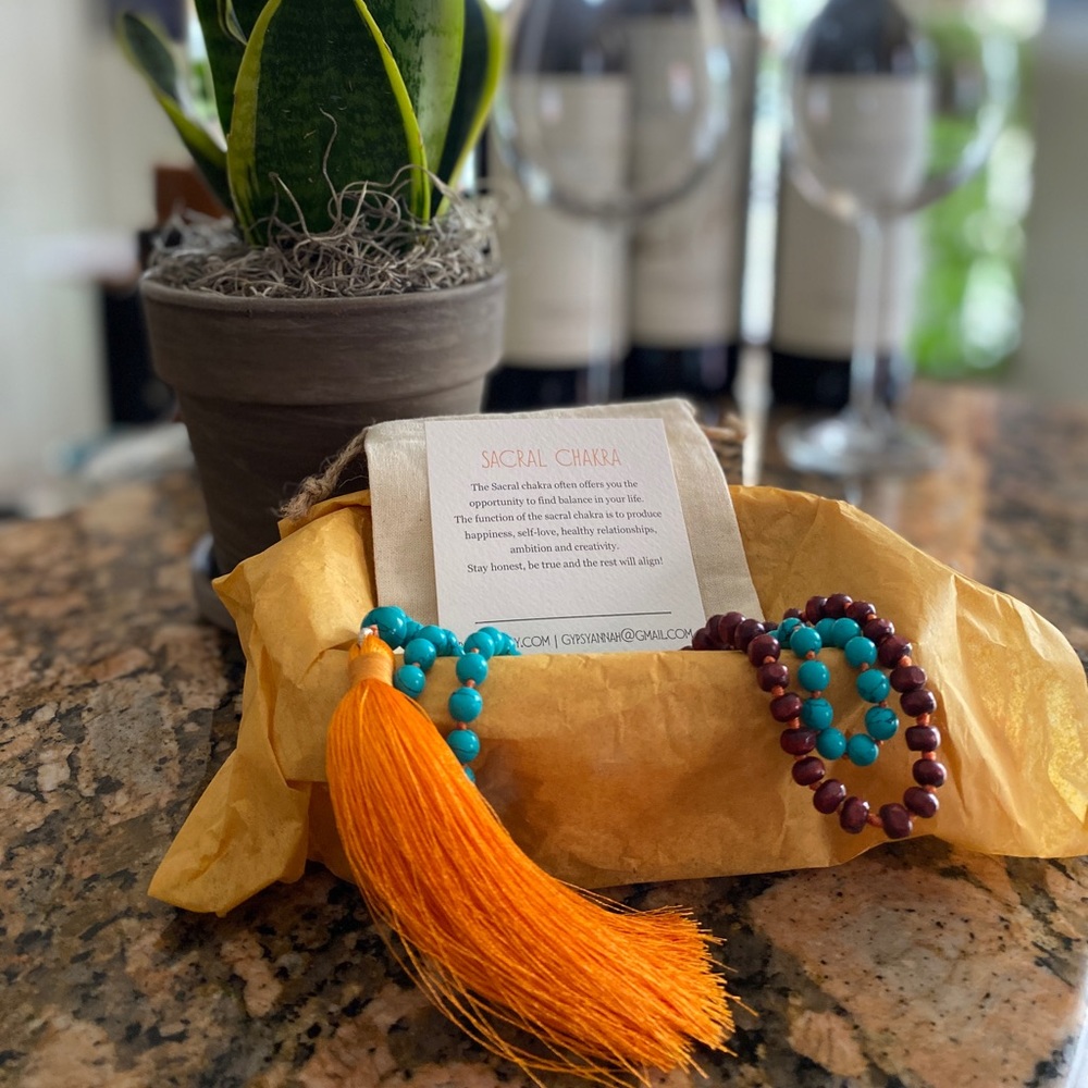 Authentic Sacral Chakra Mala